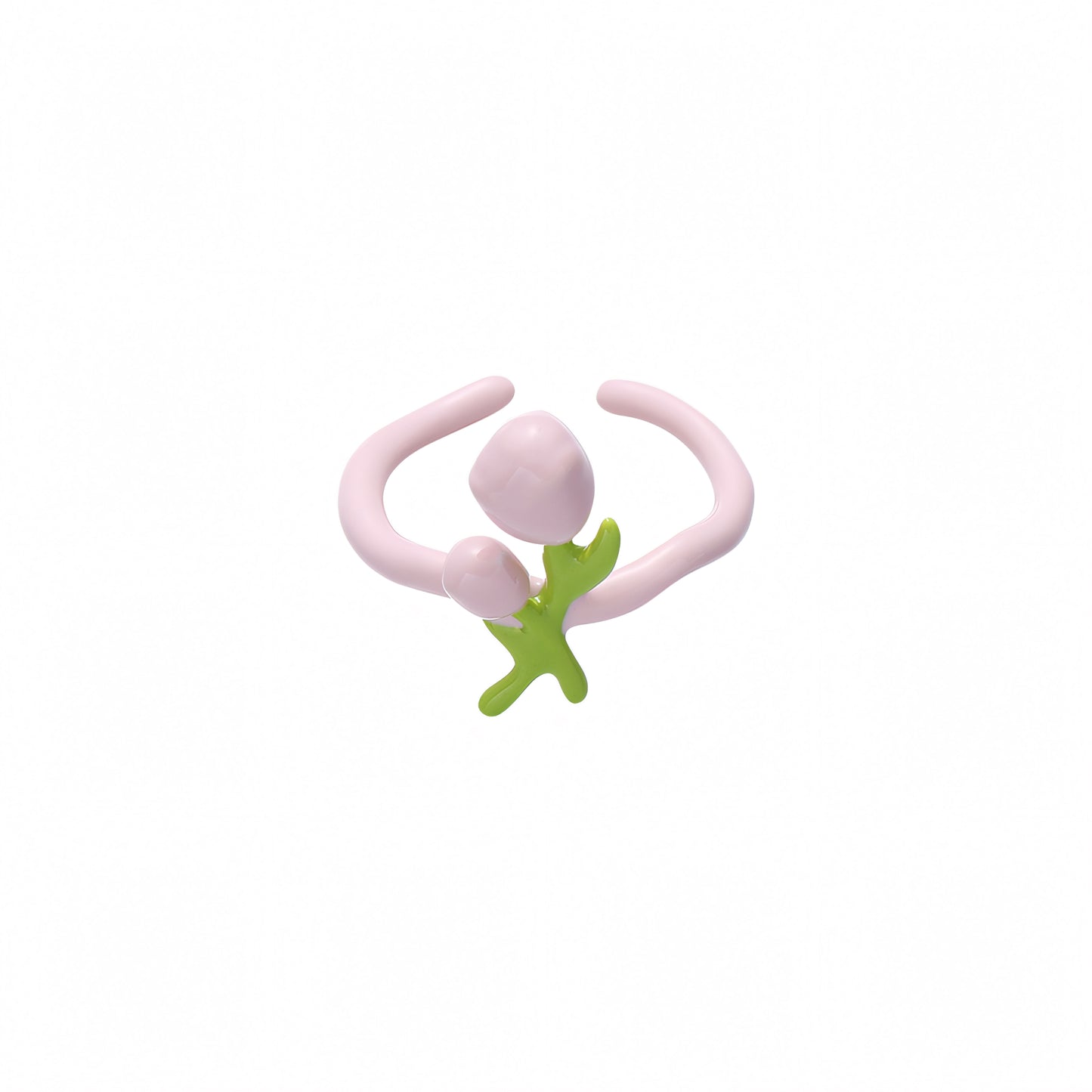 Pink Flower Ring