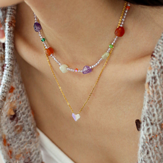 Crystal Stone Necklace