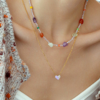 Crystal Stone Necklace