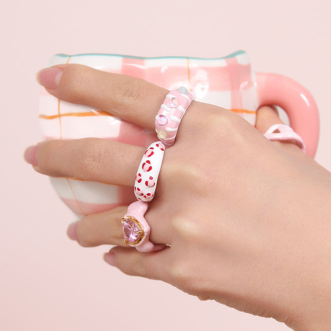 Creamy Pink Ring