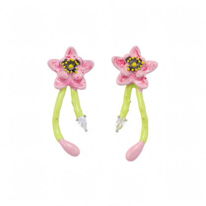 Starry Flower Earrings