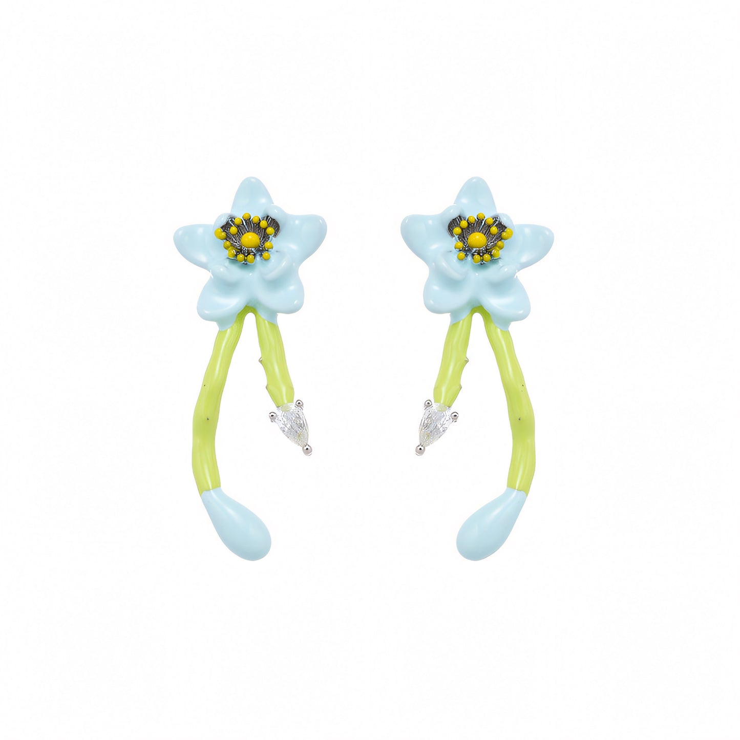 Starry Flower Earrings